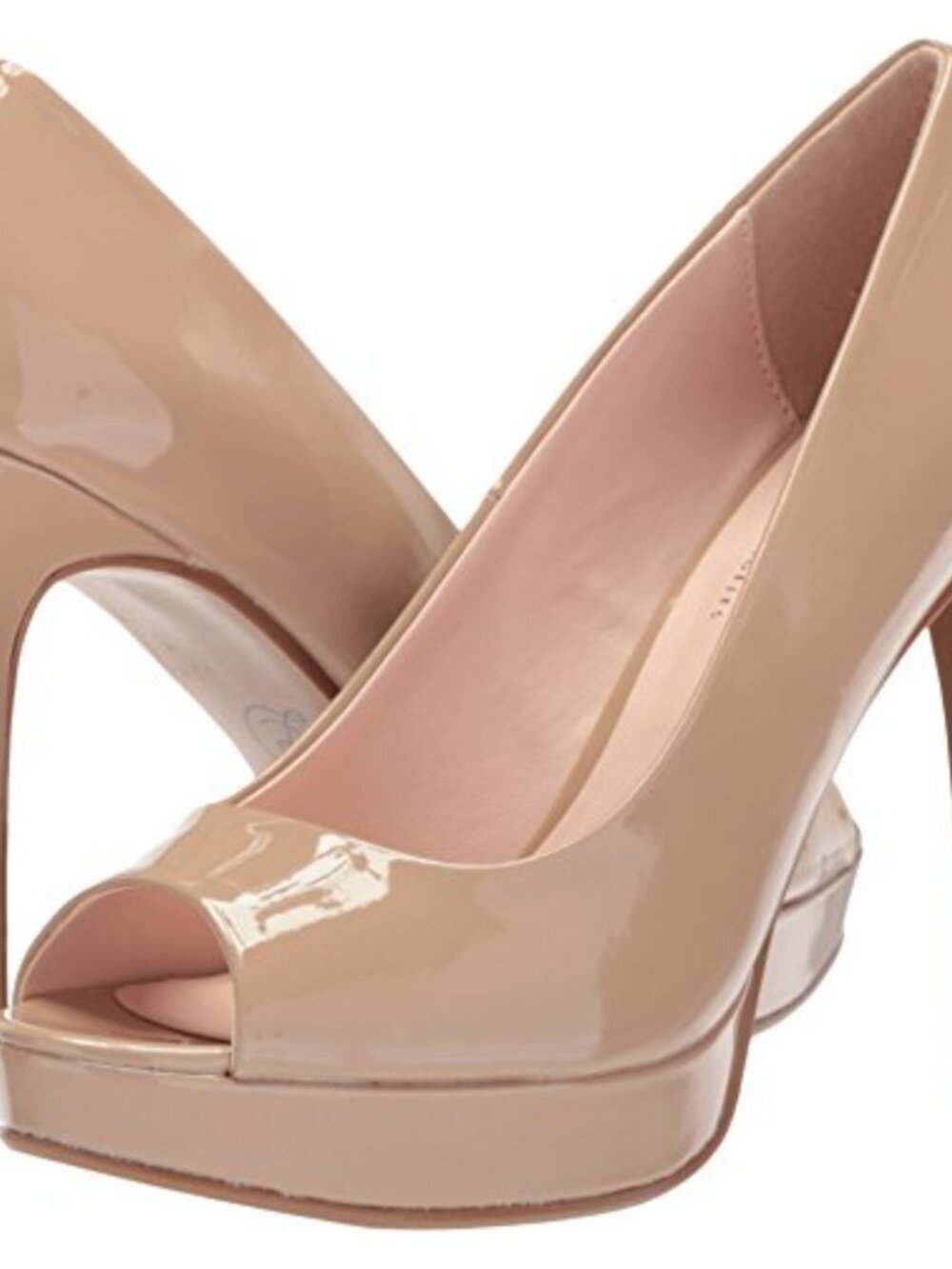 Peep Toe Platform Pump with Stiletto Heel